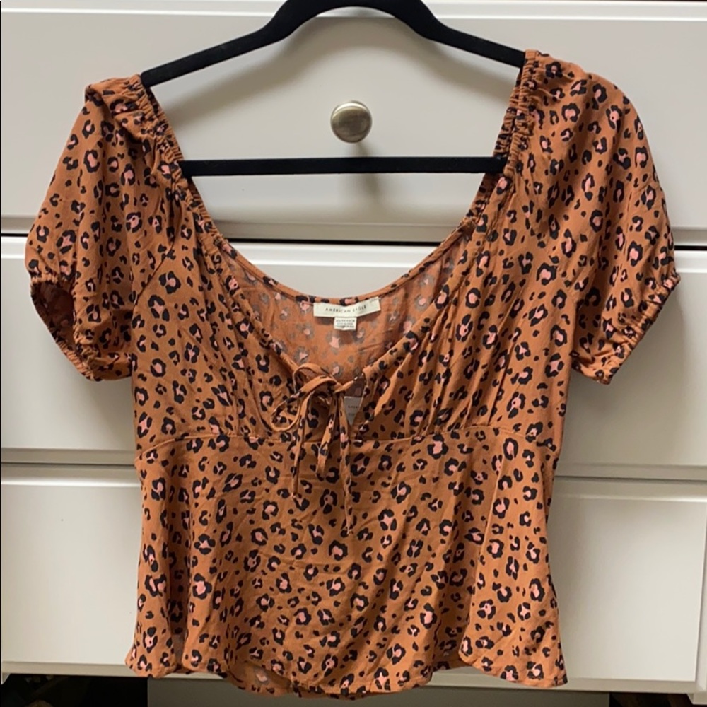 Cheetah blouse